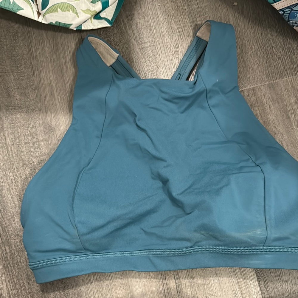 Lulu lemon Teal Sports Bra